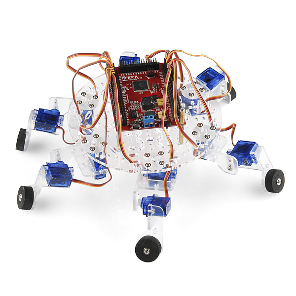 DIY Hexapod Spider robot 18 DOF 6 leg Arduino Laser Cut Chassis 