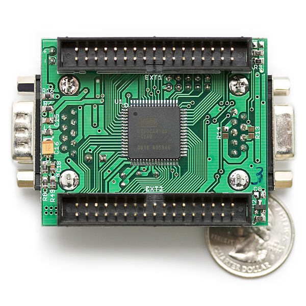 Development Board for AT90CAN128 - AVR-CAN