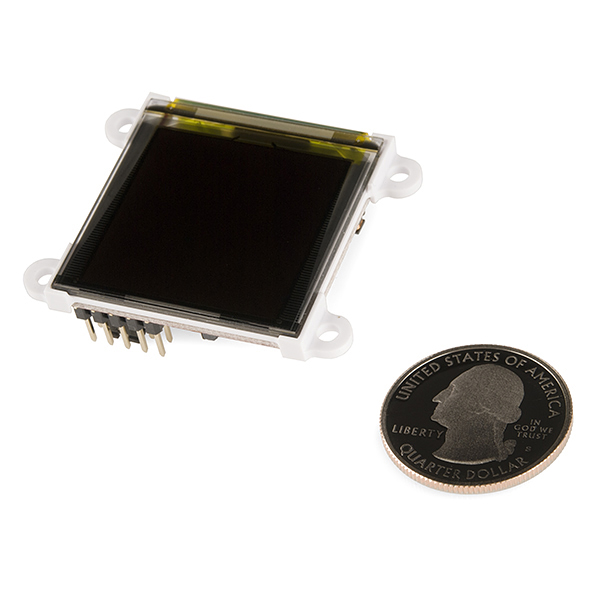 Serial Miniature OLED Module - 1.5" (μOLED-128-G2-GFX)