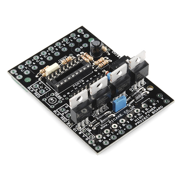 PICAXE 18 Pin Power Project Board