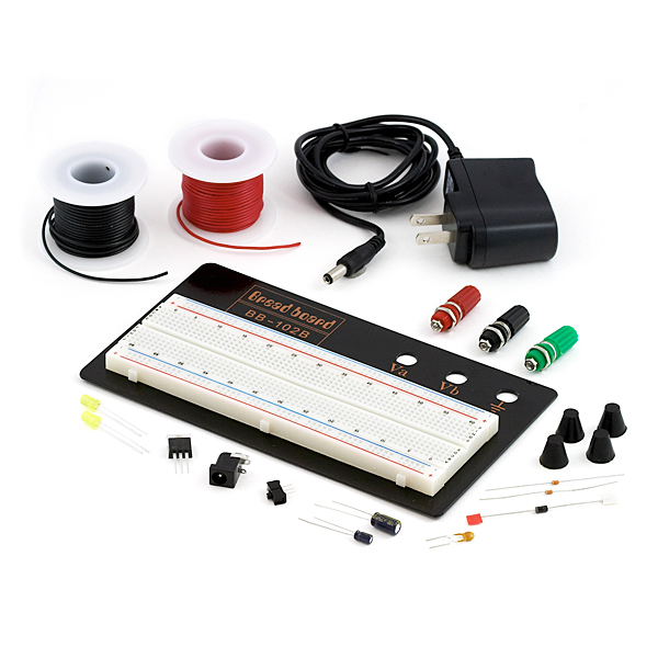 Beginning Embedded Electronics - Power Supply Kit