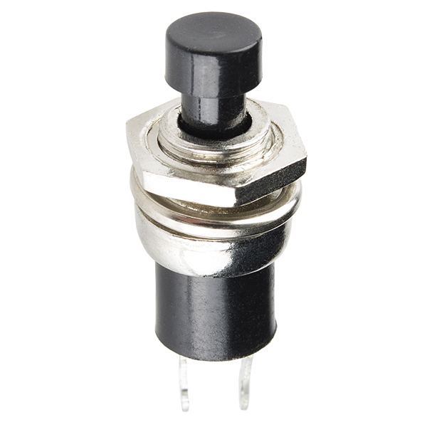 uxcellAC15 240V 3A 20mm Thread Panel Mount SPST Momentary Push Button Switch