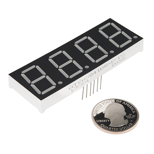 7-Segment Display - 20mm (Common-Anode, Red)