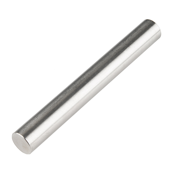 Shaft - Solid (Stainless; 1/2"D x 4"L)