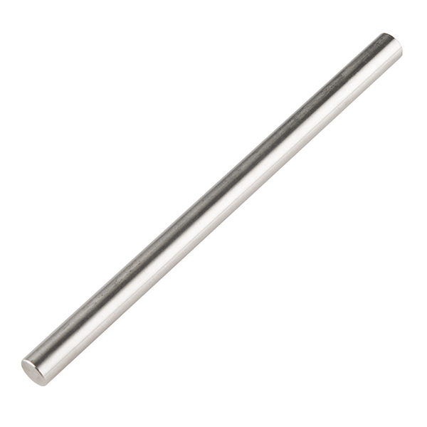 Shaft - Solid (Stainless; 5/16"D x 5"L)