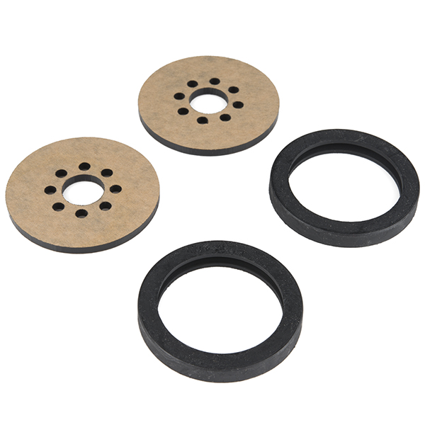Precision Disc Wheel - 2" (Black, 2 Pack)