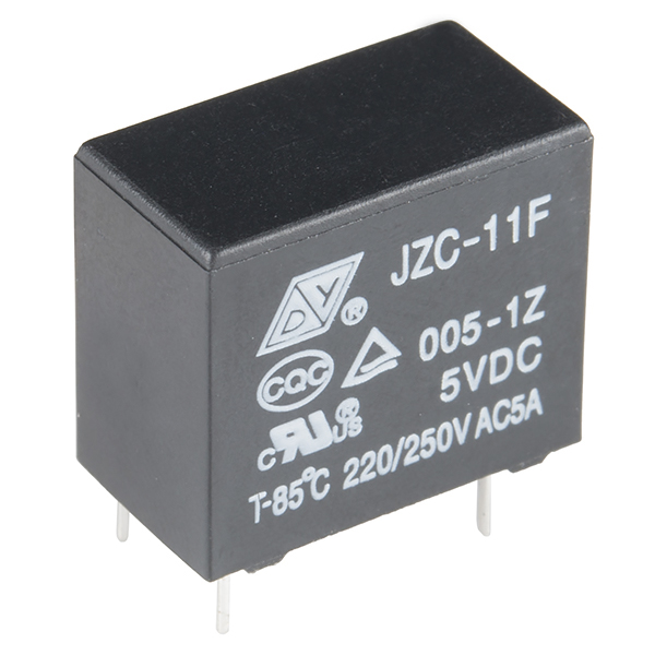 Pch-112d2-wg Power relais 12 V 5 A SPDT 1 Forme C 20x10x15.2mm 5 Pin # 712868