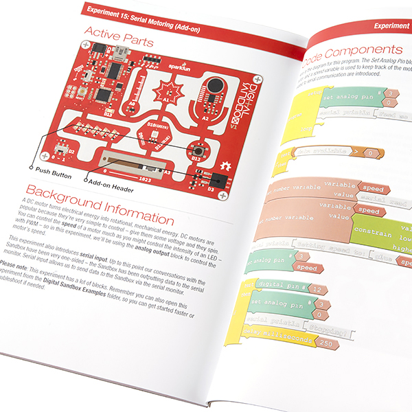 SparkFun Digital Sandbox Book