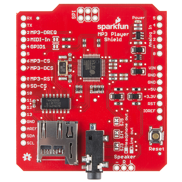 SparkFun MP3 Player Shield