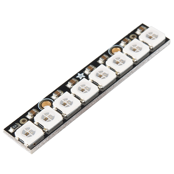 strak dictator Onbepaald NeoPixel Stick - 8 x WS2812 5050 RGB LED - COM-12661 - SparkFun Electronics