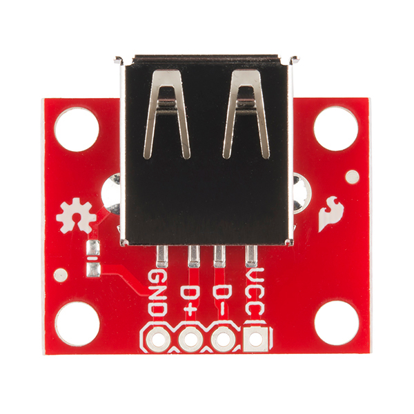 Terminal Block Connector. USB Type A Female Right Angle Jack Breakout Board