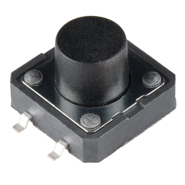 Tactile Push Button PCB Switch SPST 12mm x 12mm x 10mm 
