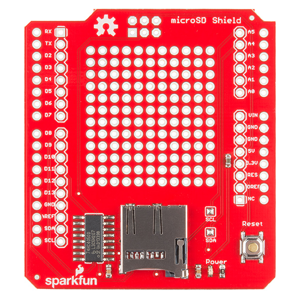 SparkFun microSD Shield