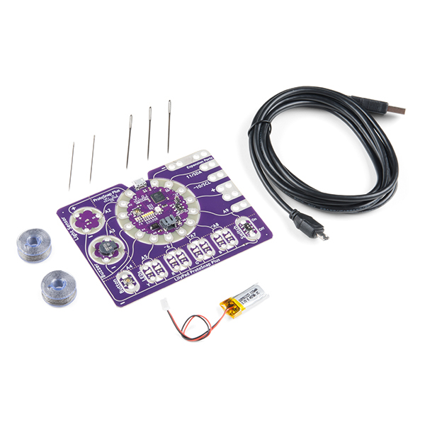 LilyPad Sewable Electronics Kit - KIT-13927 - SparkFun Electronics