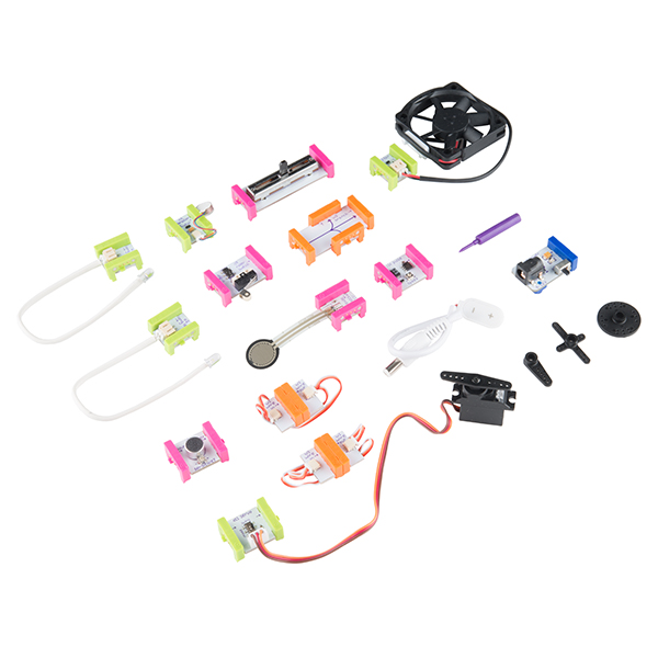 littleBits Premium Kit - KIT-12972 - SparkFun Electronics