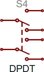 dpdt switch schematic symbol