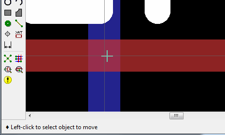 GIF of selecting two layered objects