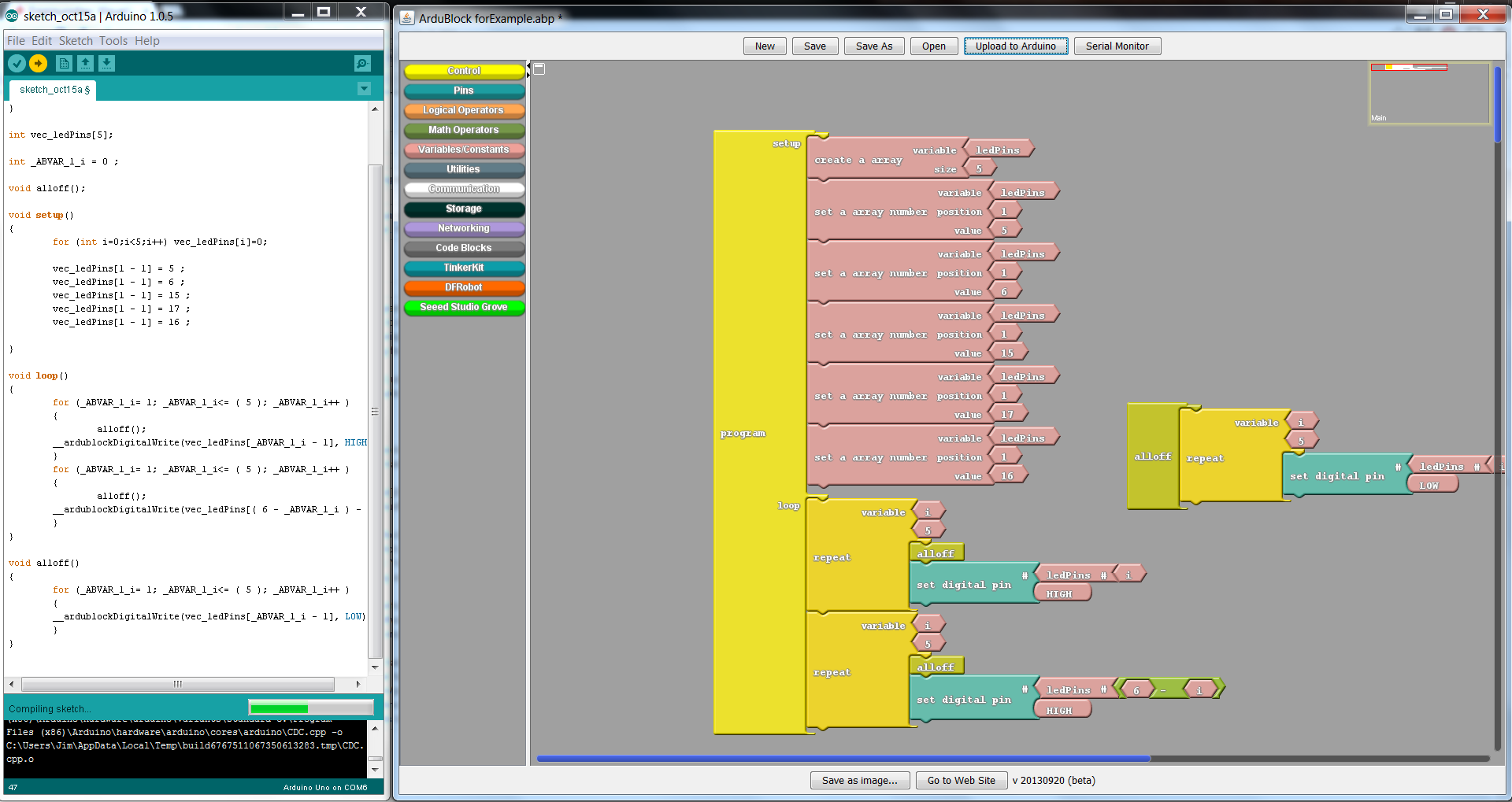 programming arduino for mac