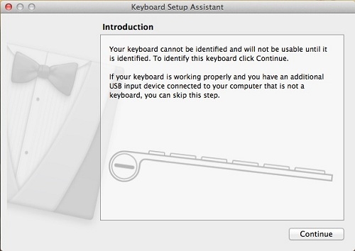 Mac Keyboard Setup Assistant Screenshot