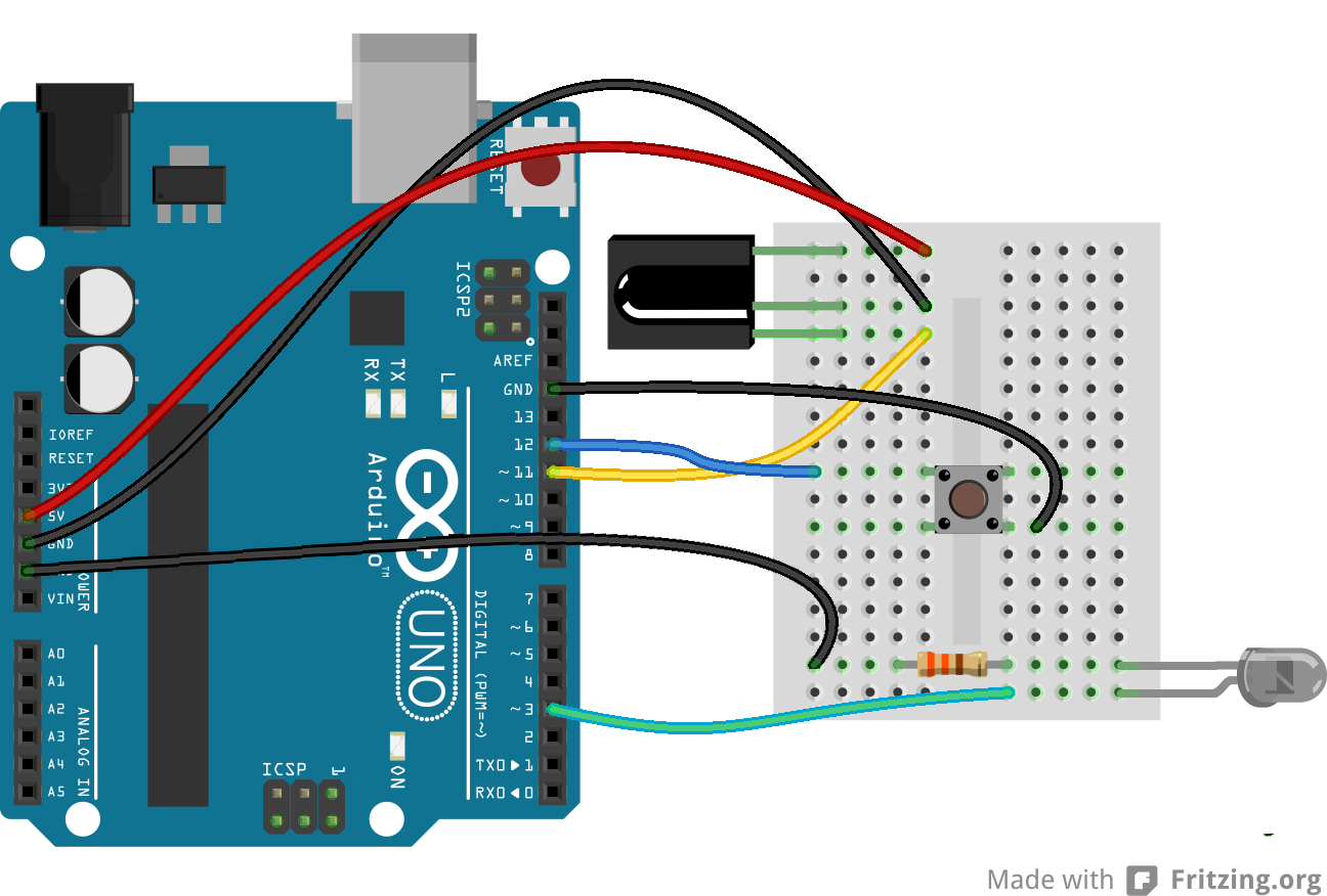 Obstacle Detector By IR Sensor | IR sensor with Arduino
