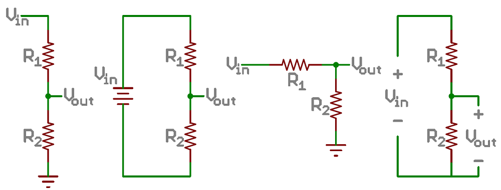 Voltage Divider Resistor Values