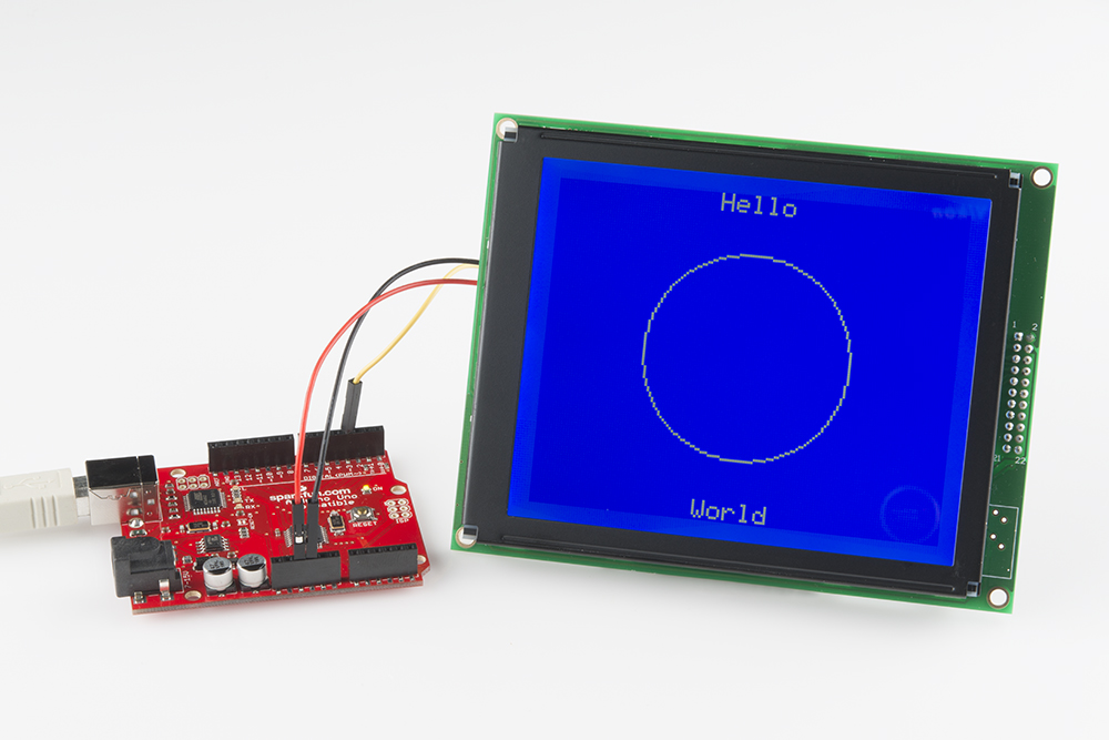 128 x 64 lcd display arduino free sample