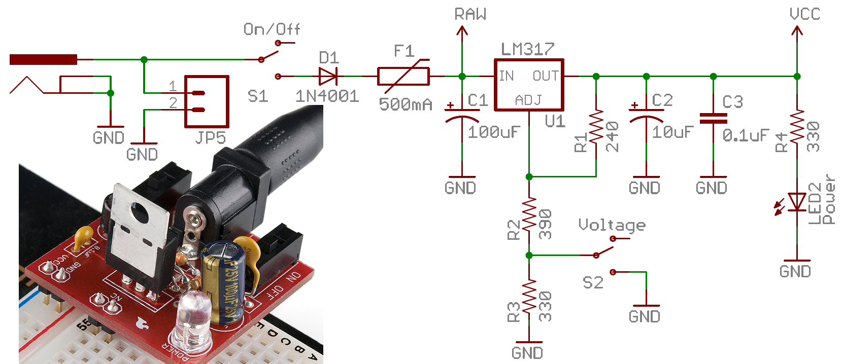 4 Pin Rocker Switch Wiring Diagram