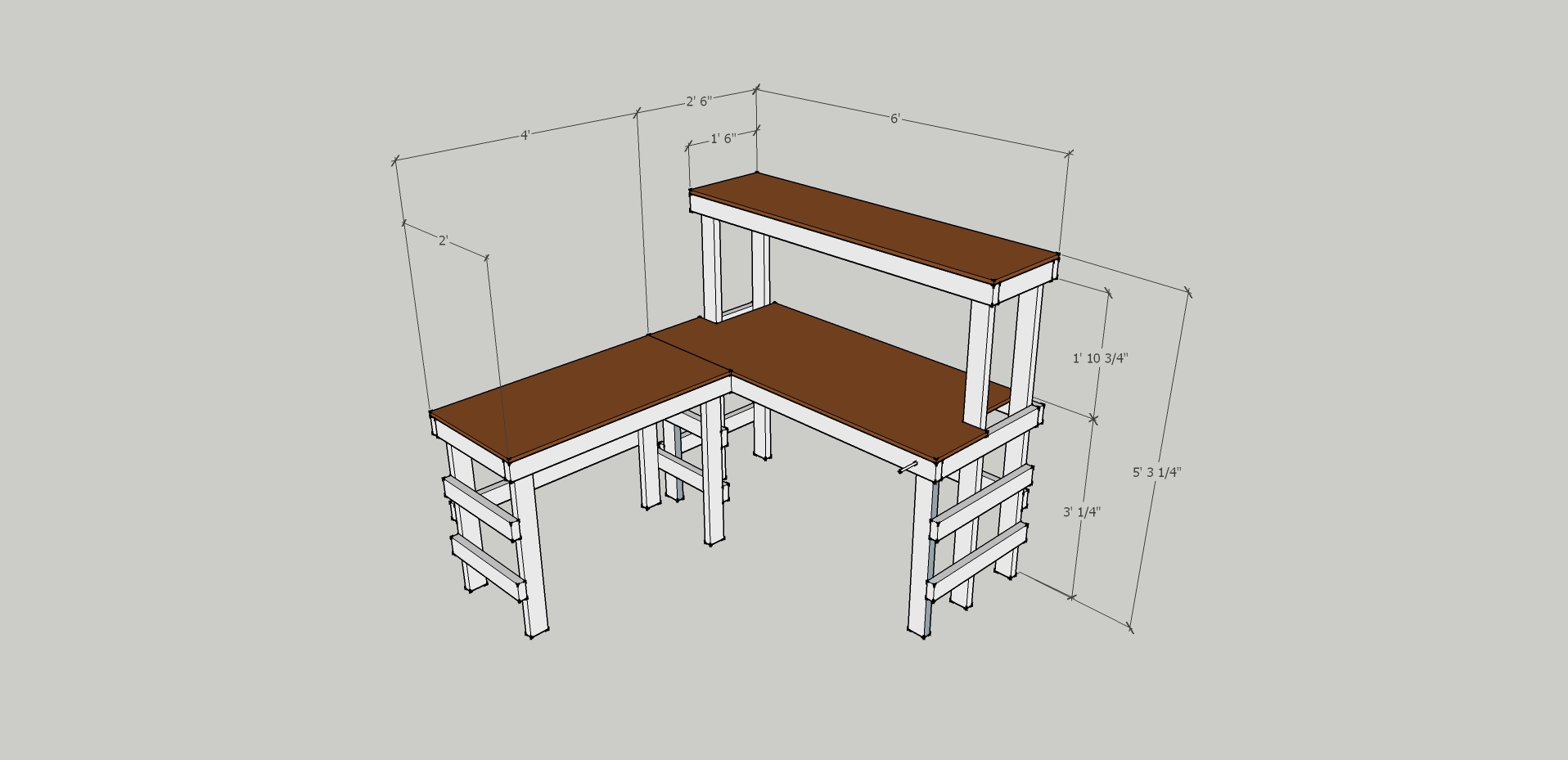 workbench plans sketchup