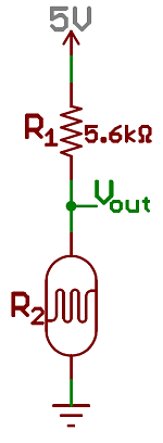 Photocell interface schematic