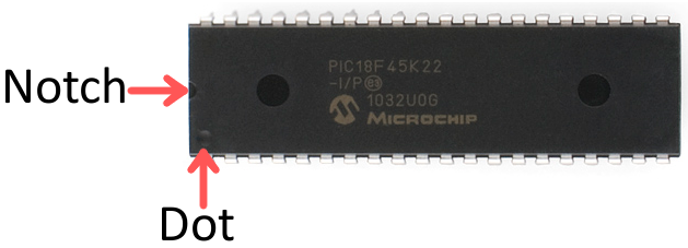 ic socket pin numbering