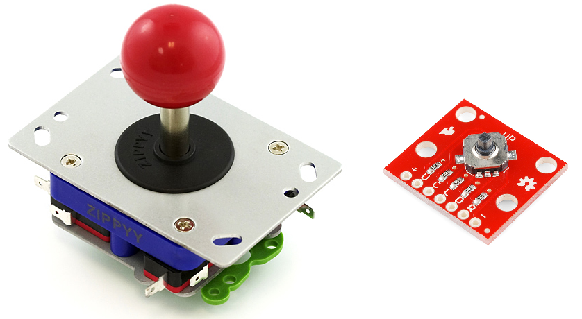 Joystick Handle Single-Trigger Momentary Control Switch