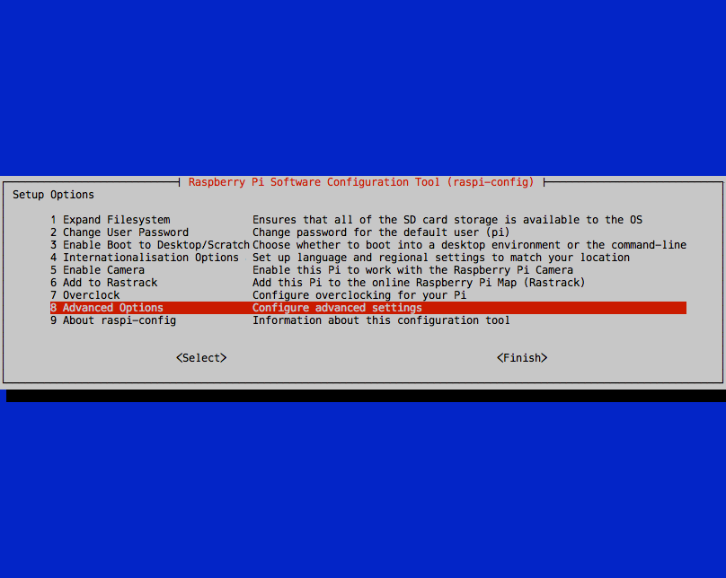 Raspberry Pi 2 Initial set-up and configuration with NOOBS / Raspbian – 42 Bots