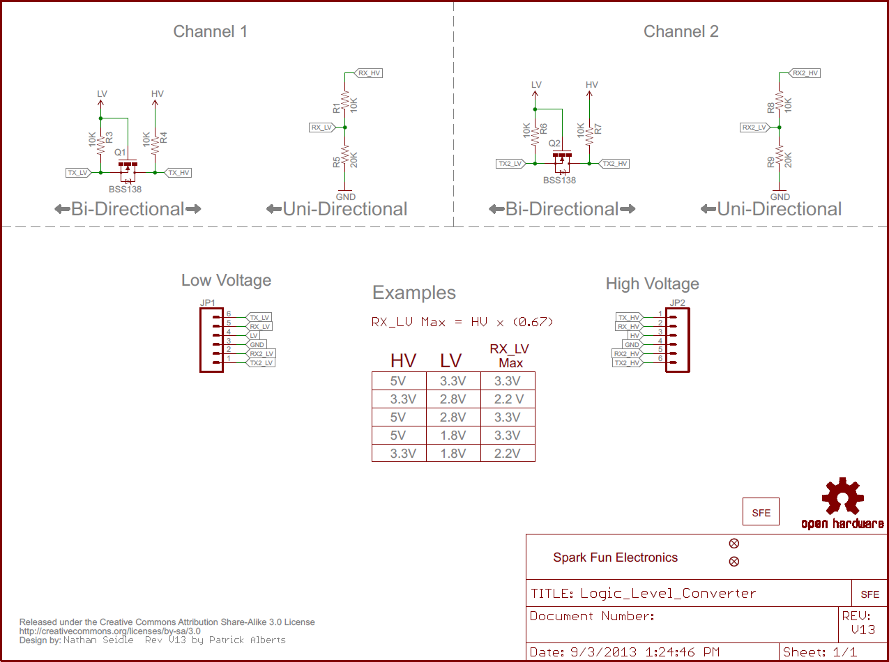 10PCS Two Channel IIC I2C Logic Level Converter Bi-Directional Module 3.3-5V M91 