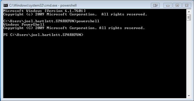 command line interface windows