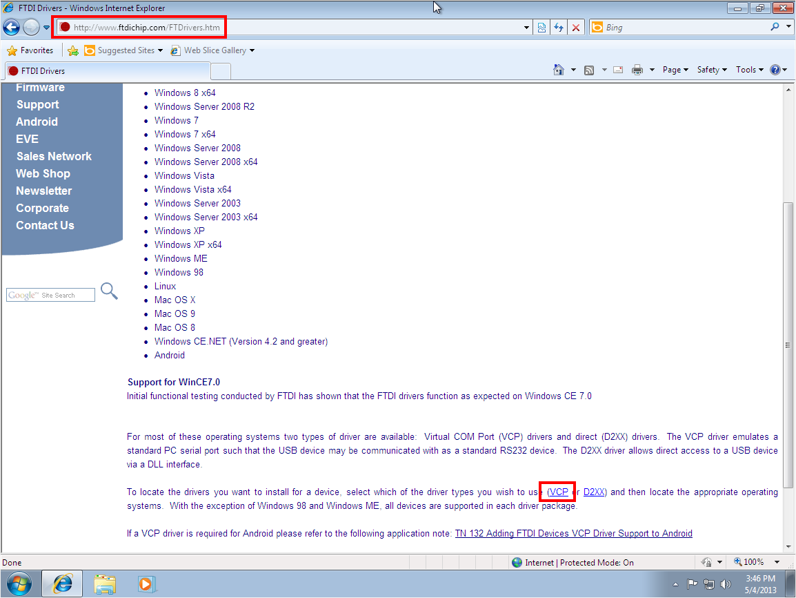 ft232r usb uart driver windows 7 download