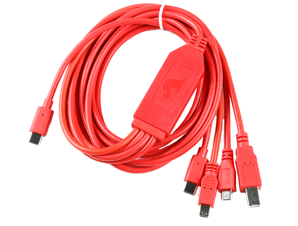 USB Cable A to B - 6 Foot - CAB-00512 - SparkFun Electronics