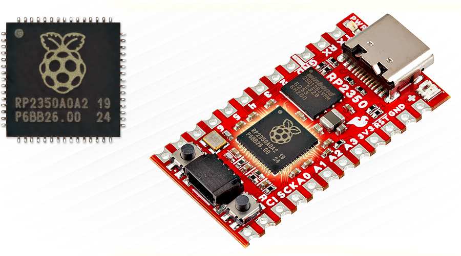 RP2350 - The latest microcontroller from Raspberry Pi - SparkFun ...