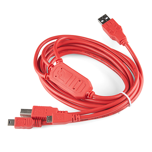 SPARKFUN MULTI-USB CABLE 4-EN-1 - USB-C HOST