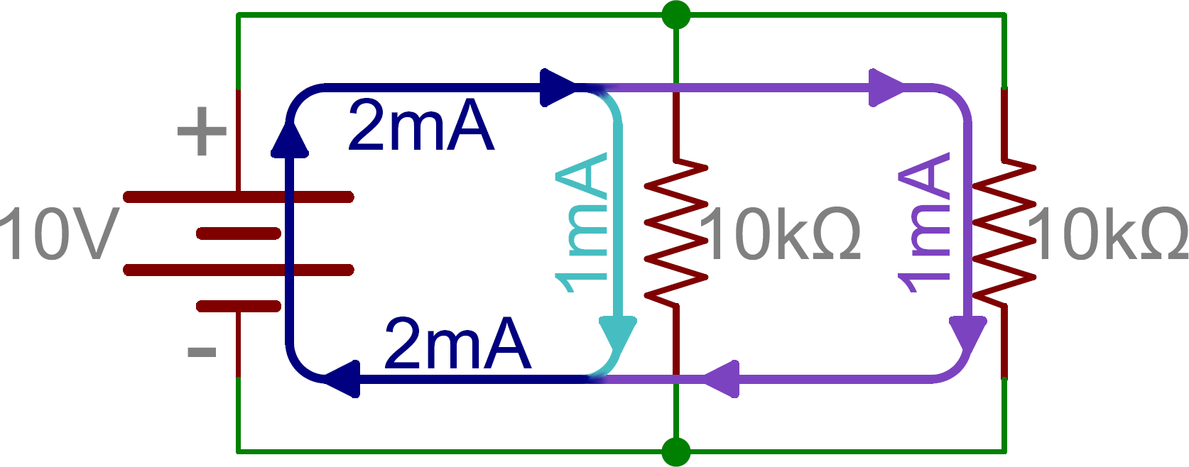 Simple Diagrams Of Series And Parallel Circuits