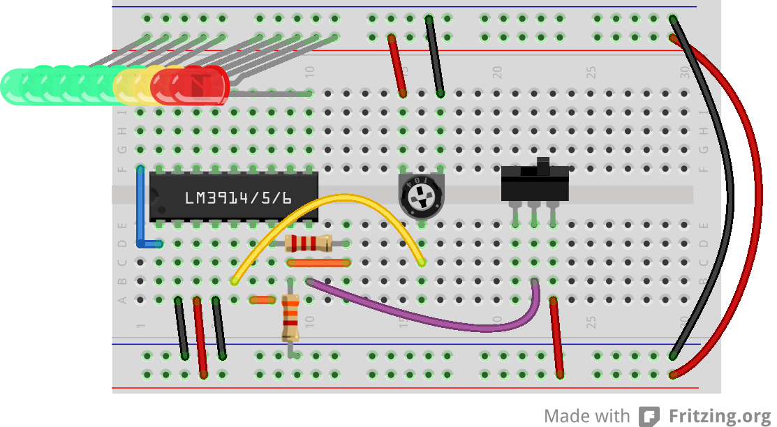 led bar graph circuit