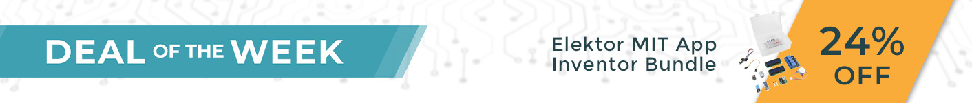 Deal of the Week: Elektor MIT App Inventor Bundle 24% Off
