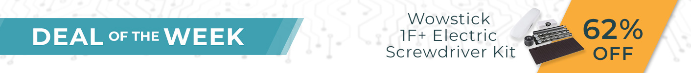 Deal of the Week: Wowstick 1F+ Electric Screwdriver Kit 62% Off