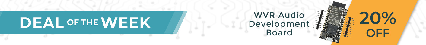 Deal of the Week: WVR Audio Development Board now 20% Off
