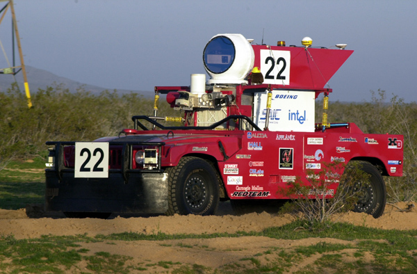 Carnegie Red Team DARPA Vehicle from 2004