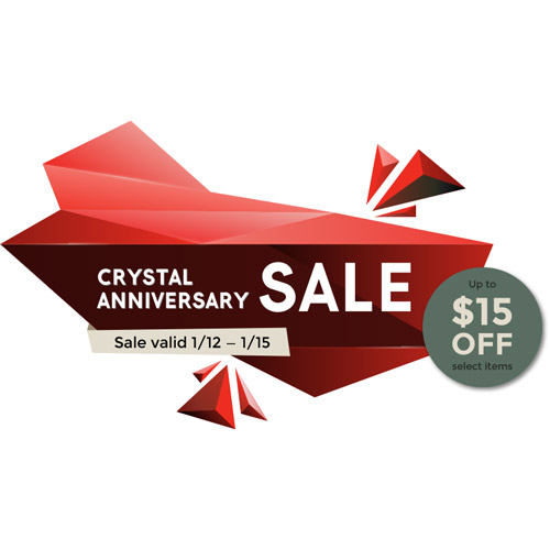 Crystal Anniversary Sale