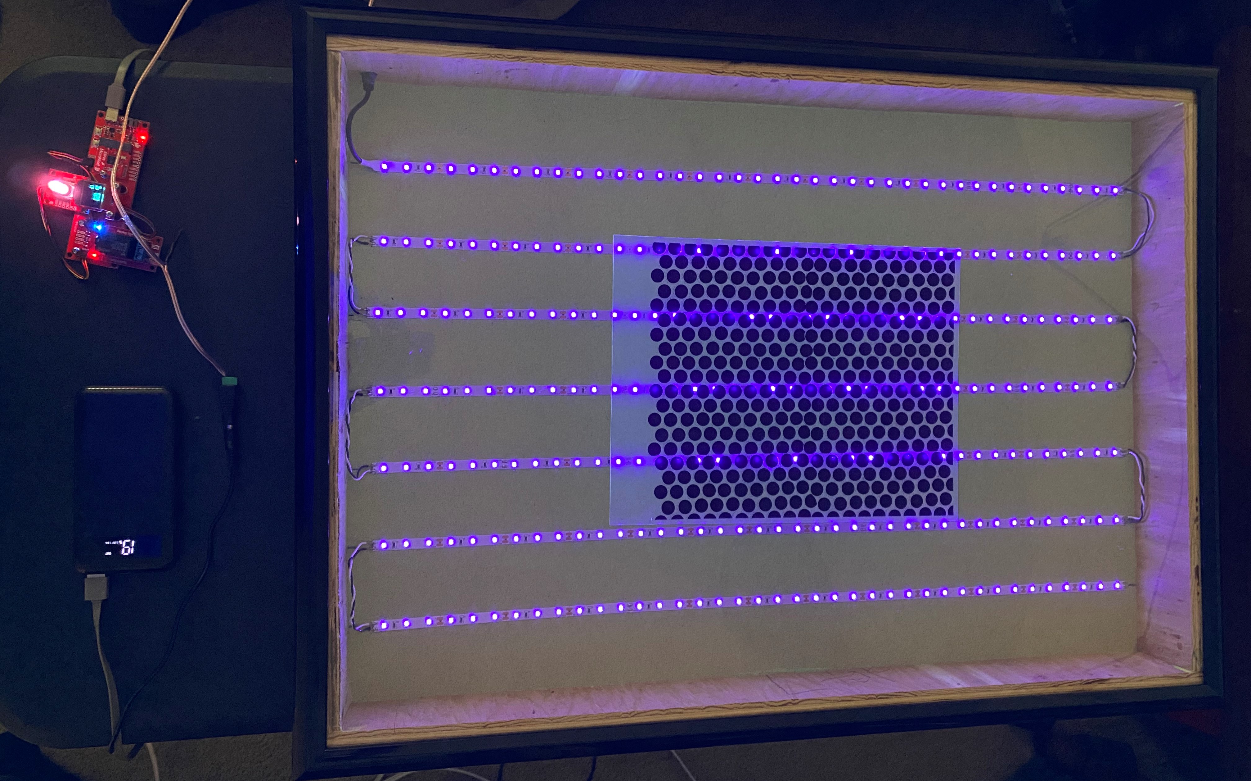 DIY UV exposure box