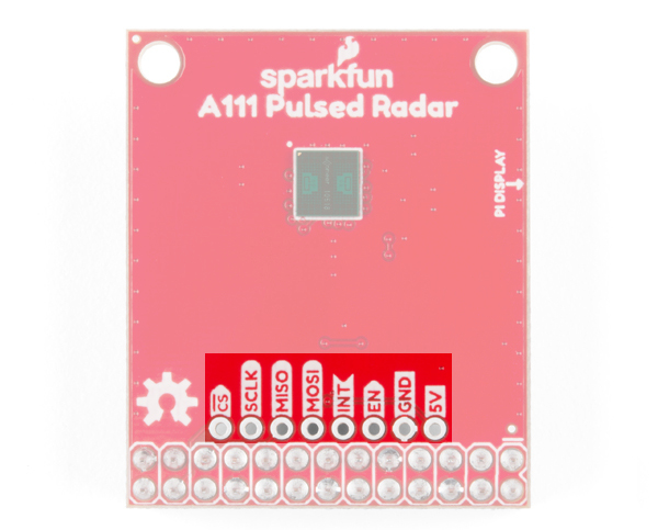 A111 Additional Header Pins Broken Out for SPI, Interrupt, Enable, and Power on v1.0