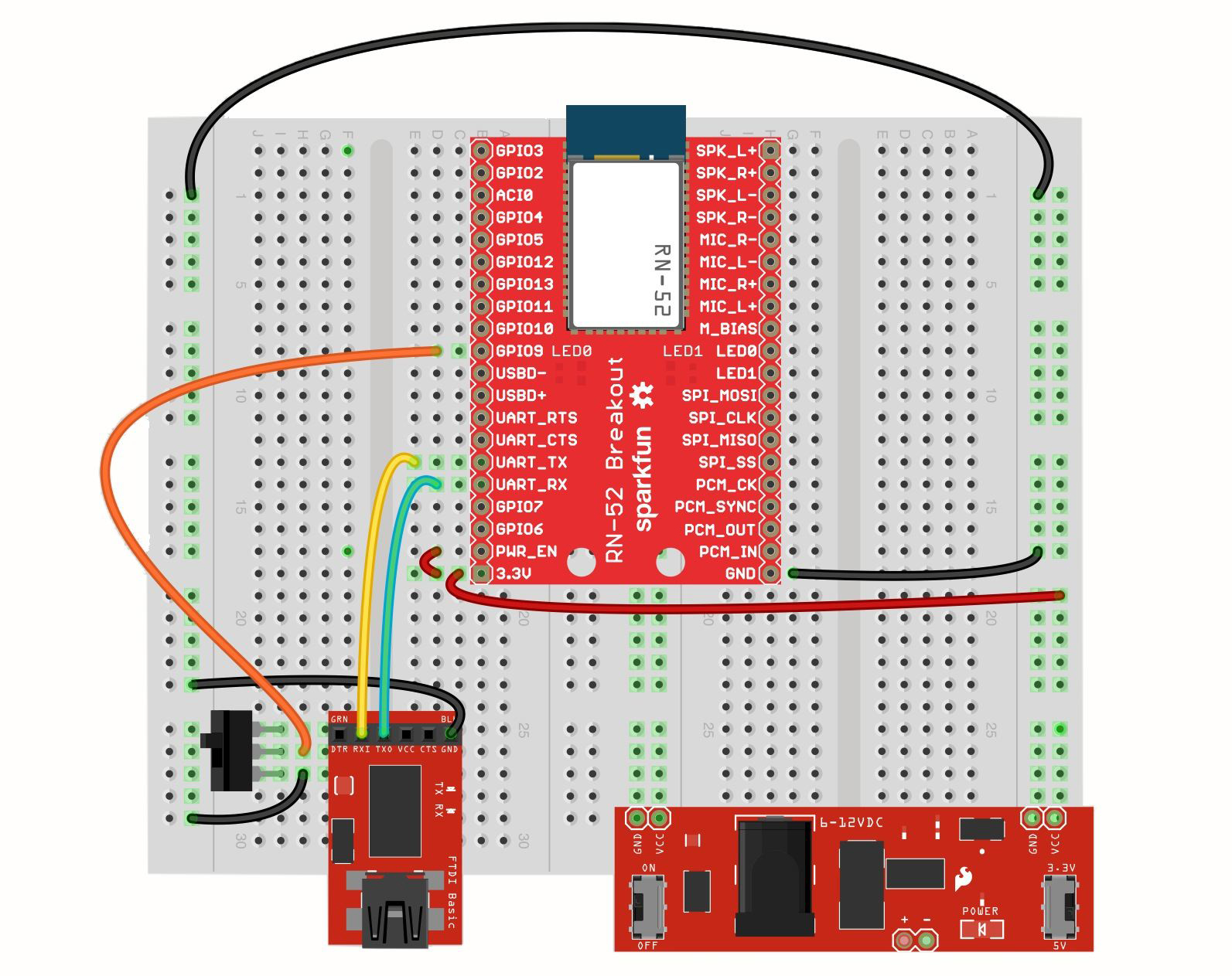 RN-52 Bluetooth Hookup Guide - SparkFun Learn