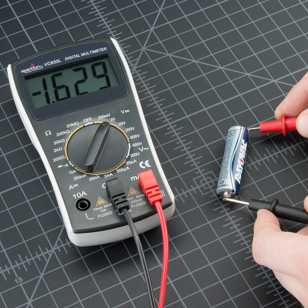 How To Use A Multimeter Learn Sparkfun Com