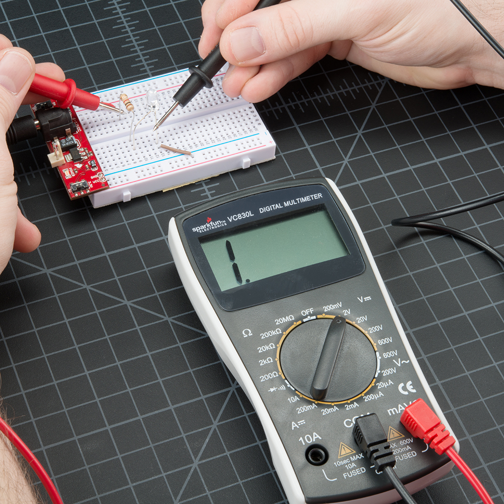 how to use multimeter to test battery